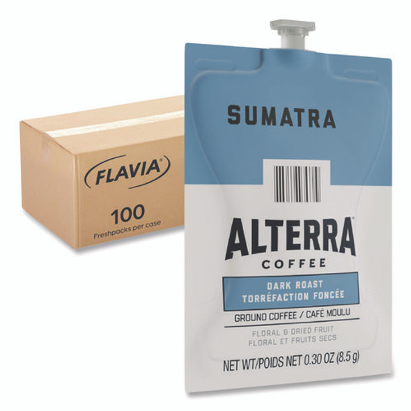 Alterra Sumatra Coffee Freshpack, 100/Carton