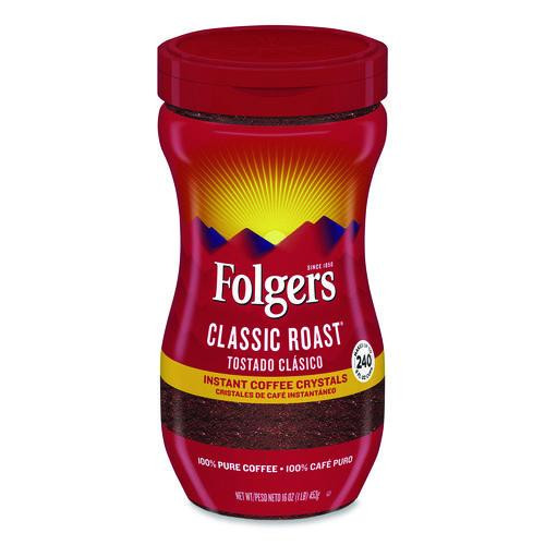Classic Roast Instant Coffee, 16 oz Jar