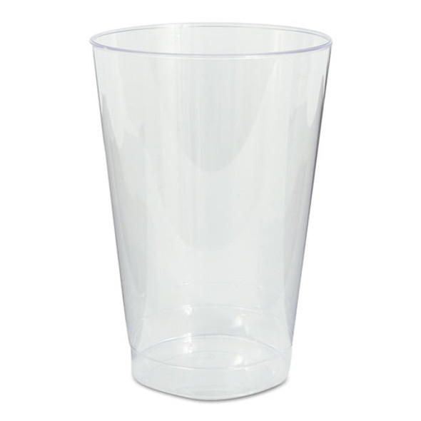 Comet Plastic Tumblers, 12 oz, Clear, 500/Carton
