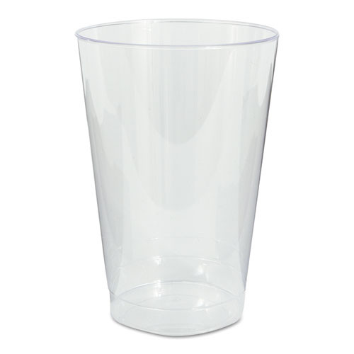 Comet Plastic Tumblers, 12 oz, Clear, 500/Carton