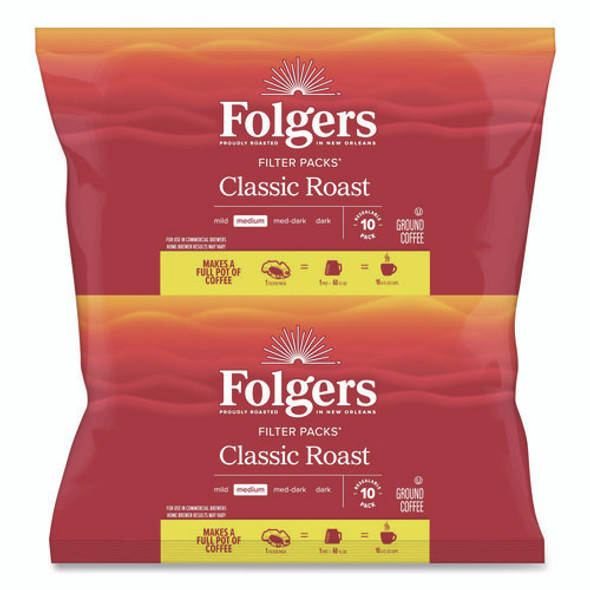 Coffee Roast Ground Filter Pack, 0.6 oz, 160/Carton