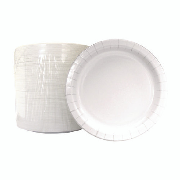 Paper Dinnerware, Plate, 6" dia, White, 1,000/Carton Paper Dinnerware, Plate, 6" dia, White, 1,000/Carton
