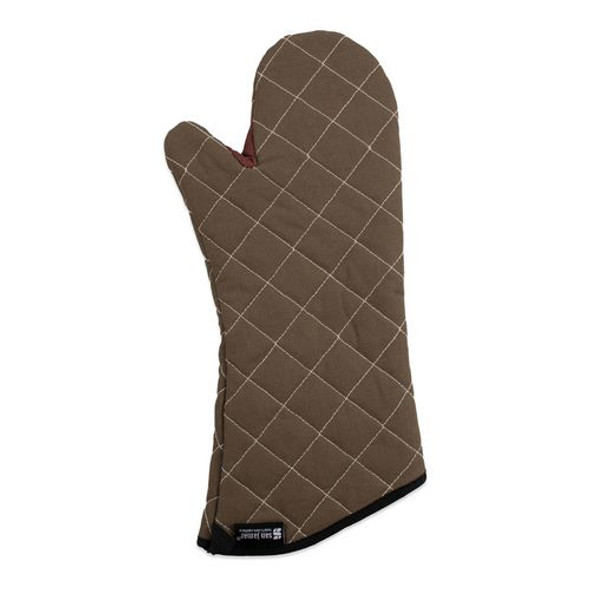 Bestguard Oven Mitt, 17", WebGuard Plus Fabric, Tan, Pair
