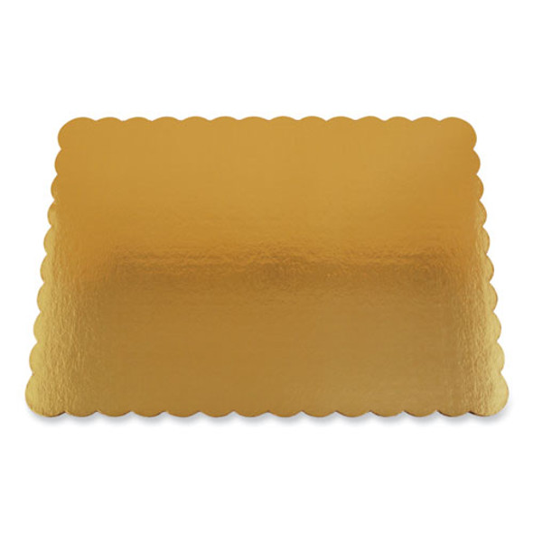 Gold Cake Pads, 19 x 14, Gold, Paper, 100/Carton