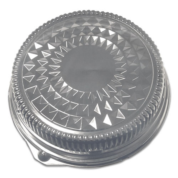 Dome Lids for 16" Cater Trays, 16" Diameter x 2.5" h, Clear, Plastic, 50/Carton