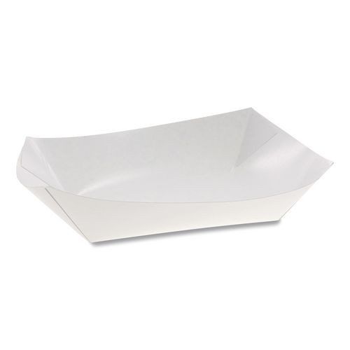Paperboard Food Tray, #12 Beers Tray, 6 x 4 x 1.5, White, Paper, 300/Carton