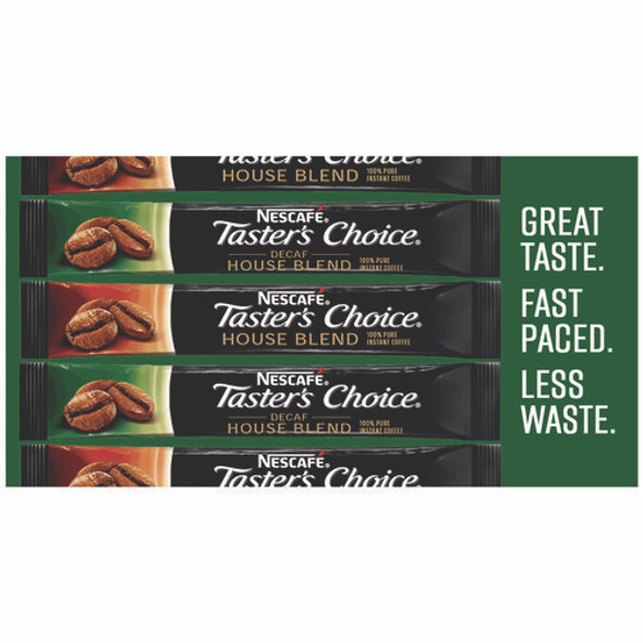 Taster's Choice Stick Pack, Decaf, 0.06oz, 80/Box, 6 Boxes/Carton