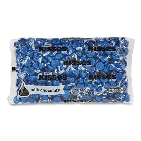 KISSES, Milk Chocolate, Dark Blue Wrappers, 66.7 oz Bag