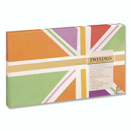Classics Collection Assorted Tea Bags, 48/Box