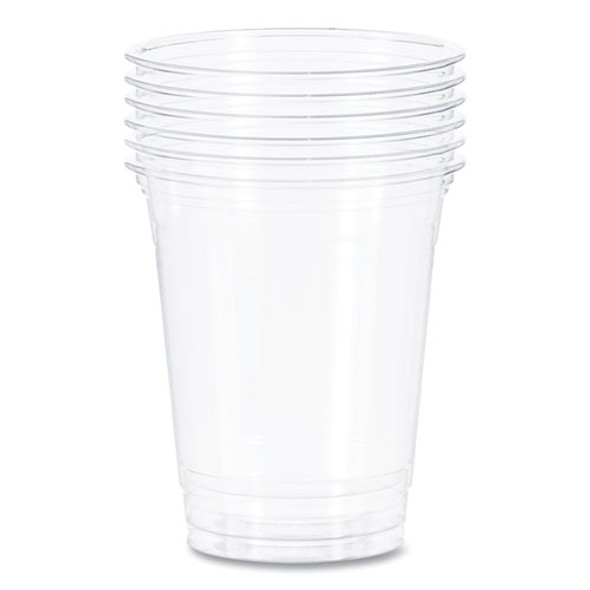Ultra Clear PET Cups, Tall, 10 oz, Plastic, 50/Bag, 20 Bags/Carton