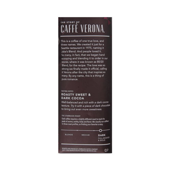 Coffee, Caffe Verona, Ground, 1lb Bag