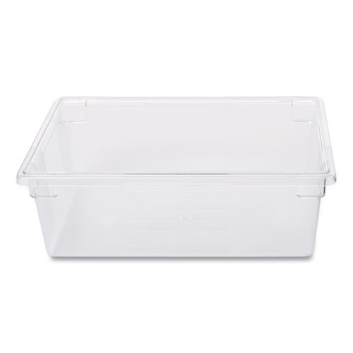 Food/Tote Boxes, 12.5 gal, 26 x 18 x 9, Clear, Plastic