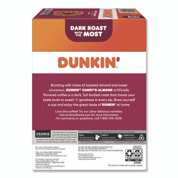 Candy'd Almond Coffee K-Cups, 0.35 oz, 22/Box