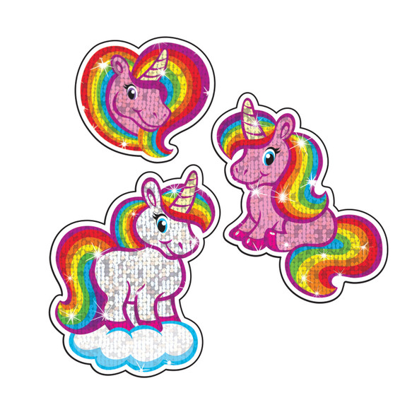 Sparkly Unicorns Sparkle Stickers®, 24 Per Pack, 6 Packs Sparkly Unicorns Sparkle Stickers®, 24 Per Pack, 6 Packs