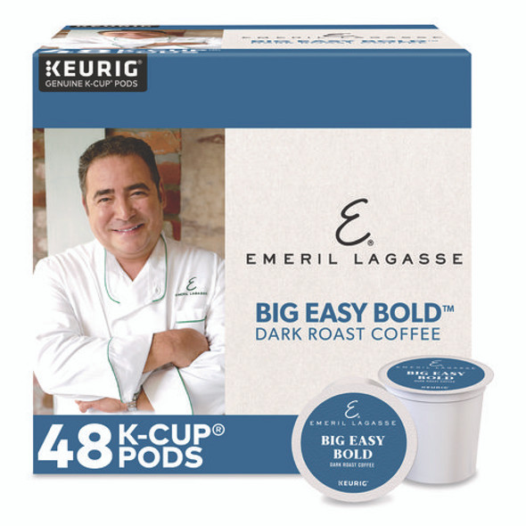 Big Easy Bold Coffee K-Cups, 0.4 oz, 48/Box