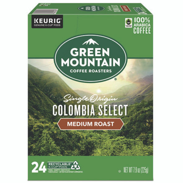 Colombian Fair Trade Select Coffee K-Cups, 24/Box
