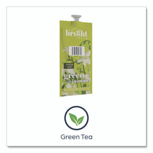 The Bright Tea Co. Green with Jasmine Tea Freshpack, 40/Carton