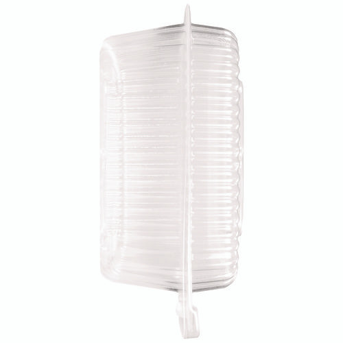 Handi-Lock Single Compartment Food Container, 26 oz, 6.5 x 3.25 x 6.12, Clear, Plastic, 500/Carton