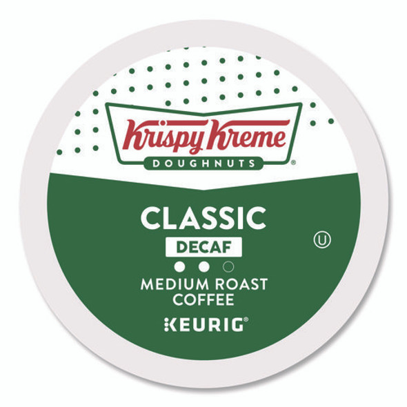 Classic Decaf Coffee K-Cups, Medium Roast, 24/Box