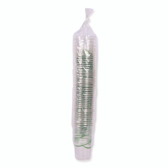 GreenStripe Renewable and Compostable Cold Cups, 20 oz, Plastic, Clear, 50/Pack, 20 Packs/Carton