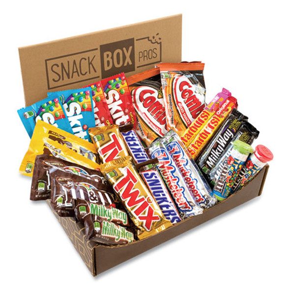 MARS Favorites Snack Box, 25 Assorted Snacks/Box