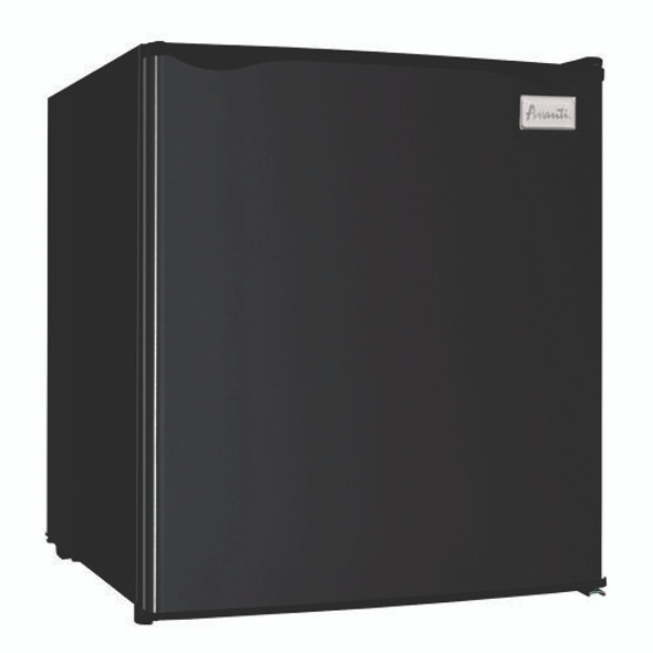1.6 Cubic Ft. Compact Refrigerator with Chiller Compartment, Black