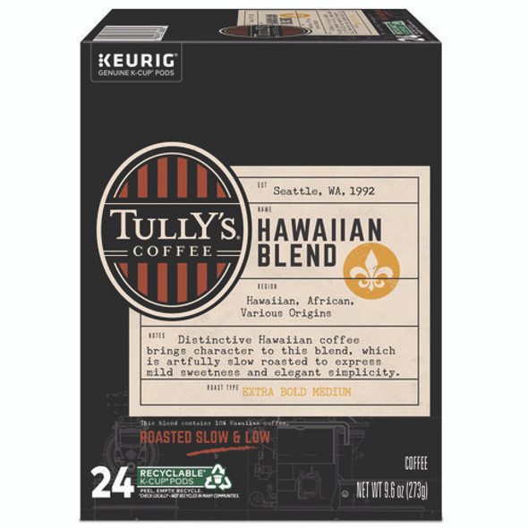 Hawaiian Blend Coffee K-Cups, 24/Box