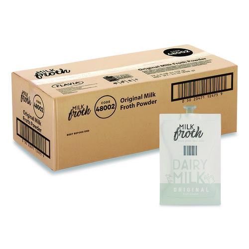 FLAVIA Real Milk Froth Freshpacks, 0.46 oz Packet, 72/Carton