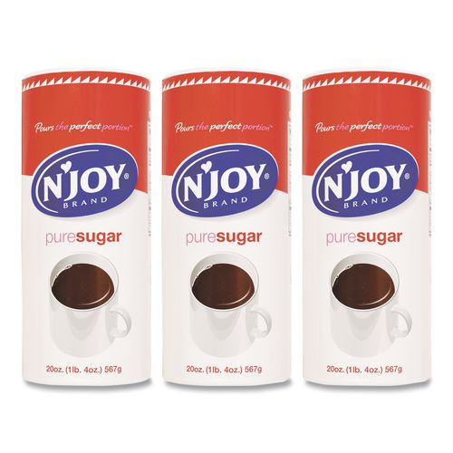 Pure Sugar Cane, 20 oz Canister, 3/Pack