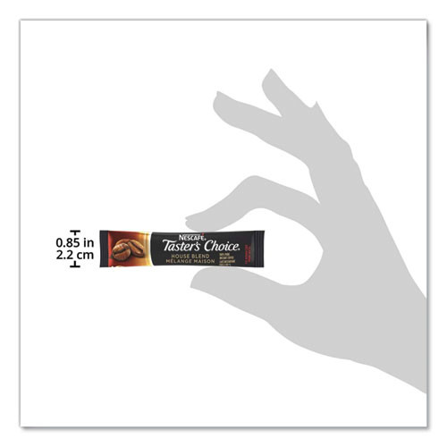 Taster's Choice House Blend Instant Coffee, 0.1oz Stick, 6/Box, 12Box/Carton