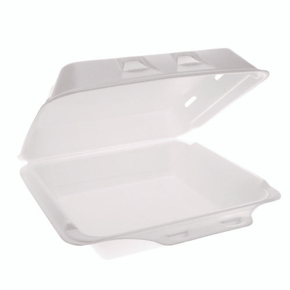 SmartLock Vented Foam Hinged Lid Container, 9 x 9.5 x 3.3, White, 150/Carton SmartLock Vented Foam Hinged Lid Container, 9 x 9.5 x 3.3, White, 150/Carton