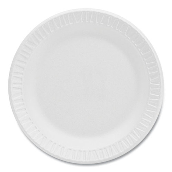 Concorde Foam Plate, 6" dia, White, 1,000/Carton Concorde Foam Plate, 6" dia, White, 1,000/Carton