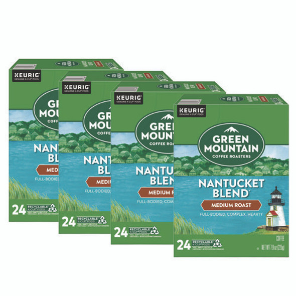 Nantucket Blend Coffee K-Cups, 96/Carton