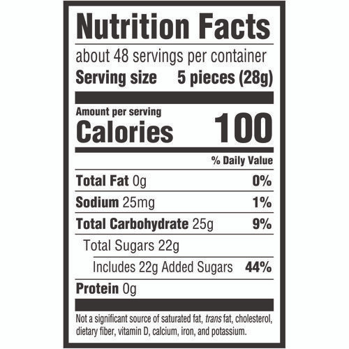 Fruit Flavored Candy, Grab-and-Go, 240-Pieces/Box