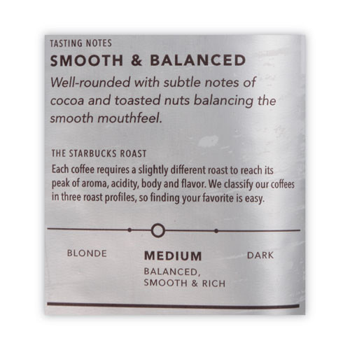 Coffee, Pike Place, 1 lb Bag, 6/Carton