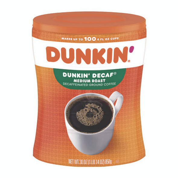 Original Blend Decaf Coffee, 30 oz Canister