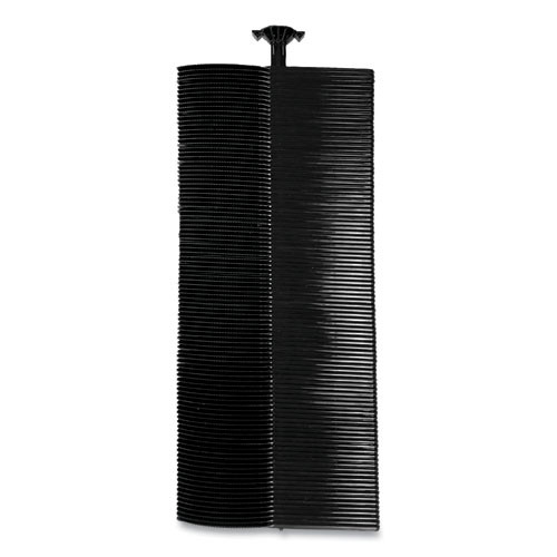 WeGo Polystyrene Utensils, Knife, Plastic, Black, 1,000/Carton