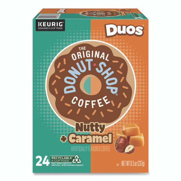 Nutty Plus Caramel K-Cup, 0.34 oz, 24/Box