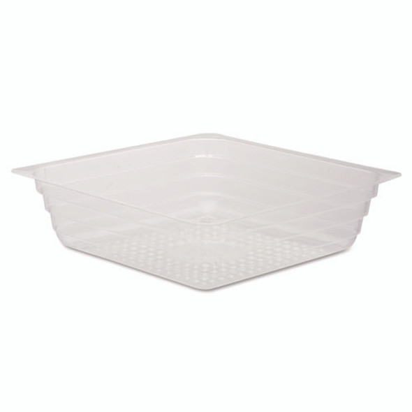 Reflections Portion Plastic Trays, Shallow, 4 oz Capacity, 3.5 x 3.5 x 1, Clear, 2,500/Carton
