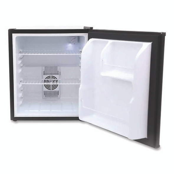 1.7 Cu.Ft Superconductor Compact Refrigerator, Black/Stainless Steel