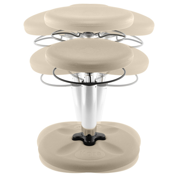 Kids Adjustable Standard Wobble Chair 14-19", Sand Dollar