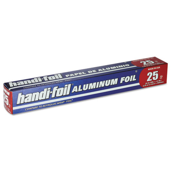 Aluminum Foil Roll, 12" x 25 ft, 24/Carton