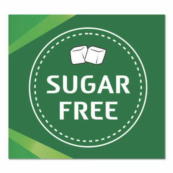 Sugarless Gum, Spearmint, 16 Pieces/Pack, 9 Packs/Box