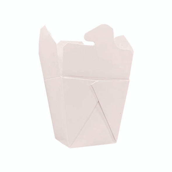 Food Pail, 26 oz, 3.63 x 3 x 3.5, White, Paper, 400/Carton