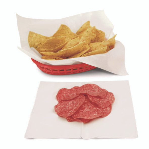 Dry Wax Paper, 12 x 16, White, 1,000/Pack, 4 Packs/Carton