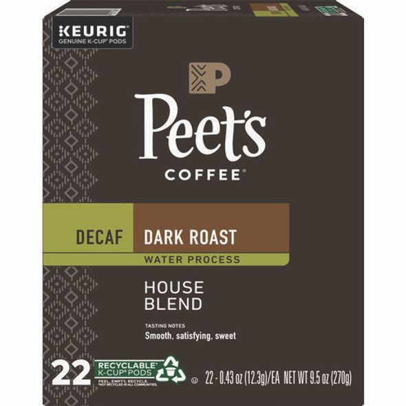 House Blend Decaf K-Cups, 22/Box