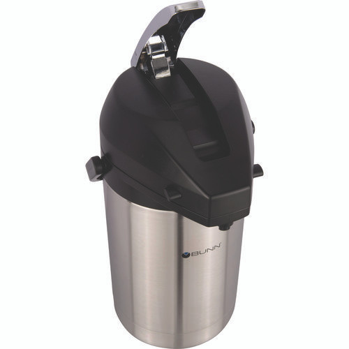 3 Liter Lever Action Airpot, Stainless Steel/Black