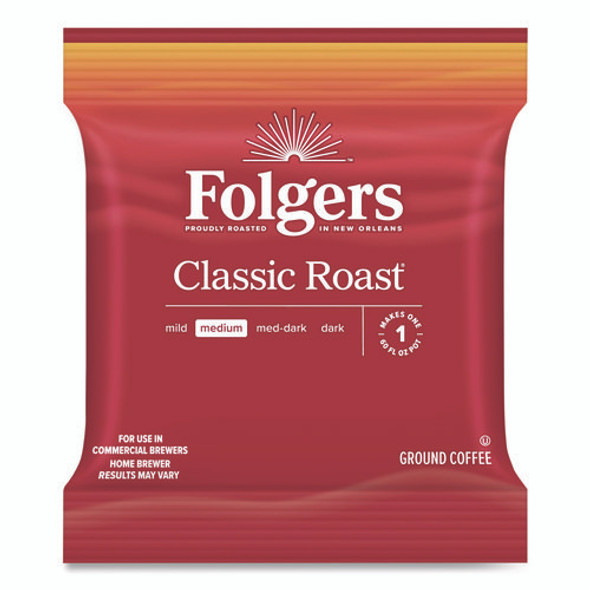 Classic Roast Ground Coffee Fraction Pack, 1.2 oz Packets, 42/Carton