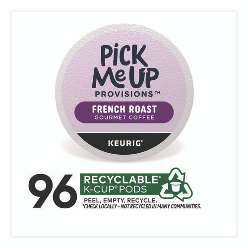French Roast Coffee K-Cups, 24/Box, 4 Boxes/Carton