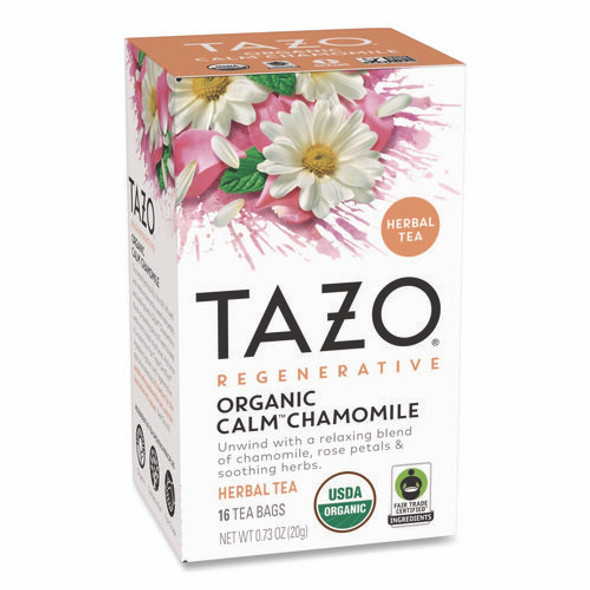 Tea Bags, Organic Calm Camomile, 16/Box Tea Bags, Organic Calm Camomile, 16/Box